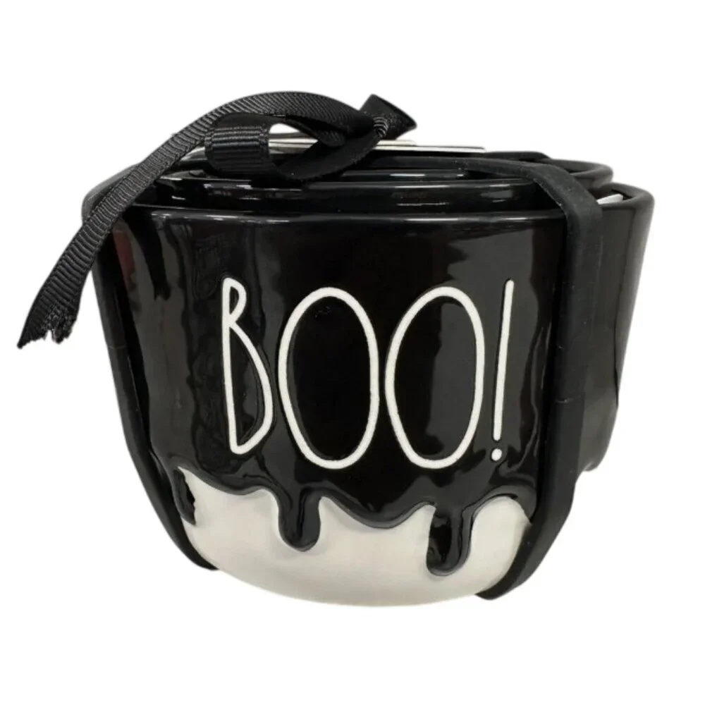 Rae Dunn Halloween Boo Spooky Eek Scary‎ Measuring Cups